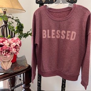 Zoe+Liv Blessed Sweatshirt